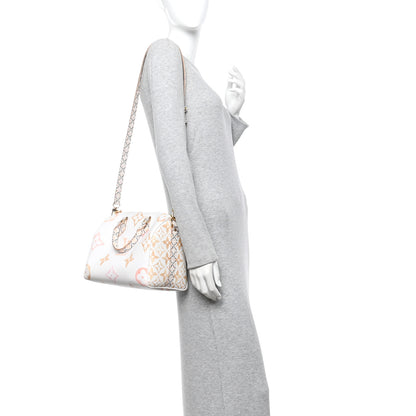 Louis Vuitton Monogram Giant By The Pool 2.0 Speedy Bandouliere 25 Beige 2 of 9