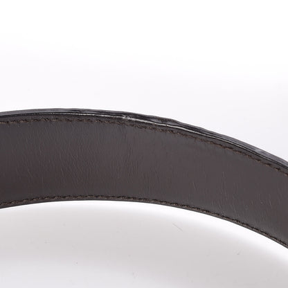 Gucci Guccissima Interlocking G Belt 100 40 Dark Brown 7 of 7