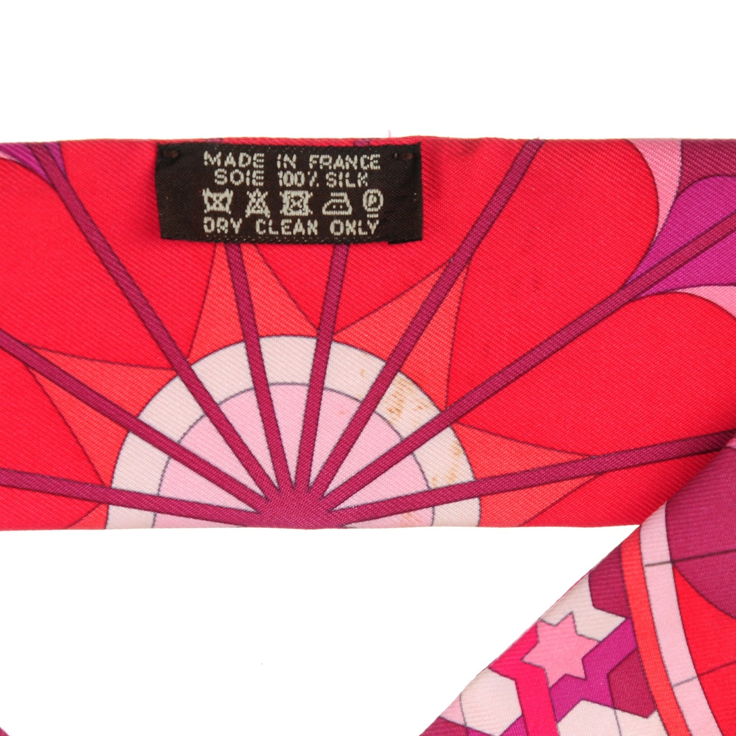 Silk Rose de Compas Twilly Fuchsia Prune Rouge