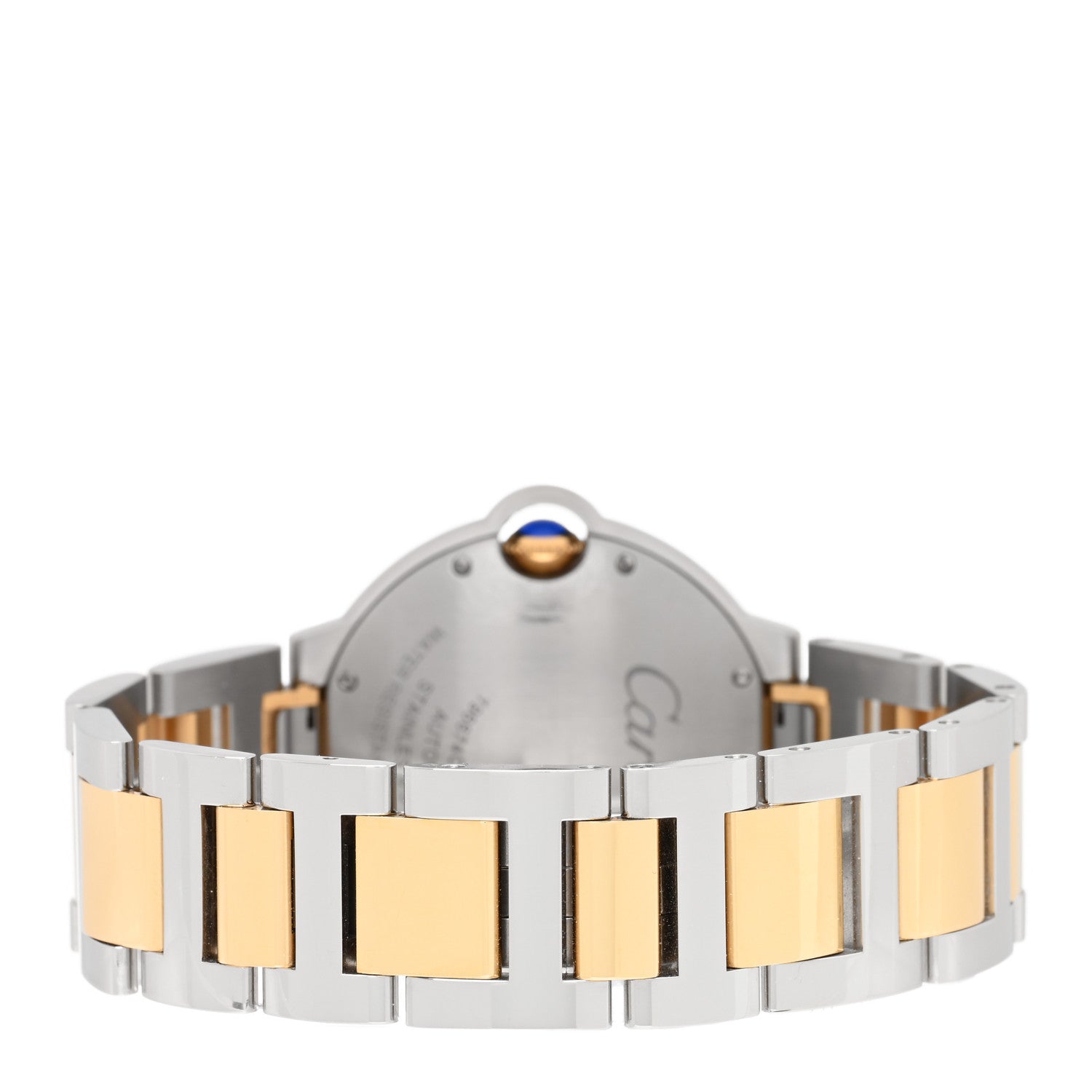 Cartier Stainless Steel 18K Yellow Gold 36mm Ballon Bleu De Cartier Automatic Watch 3 of 5