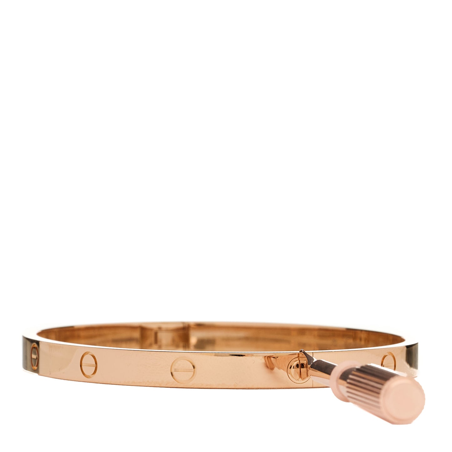 18K Pink Gold Medium LOVE Bracelet 18