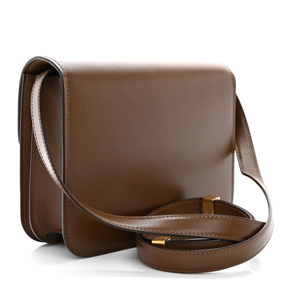 Celine Box Calfskin Teen Classic Box Flap Bag Camel 3 of 11