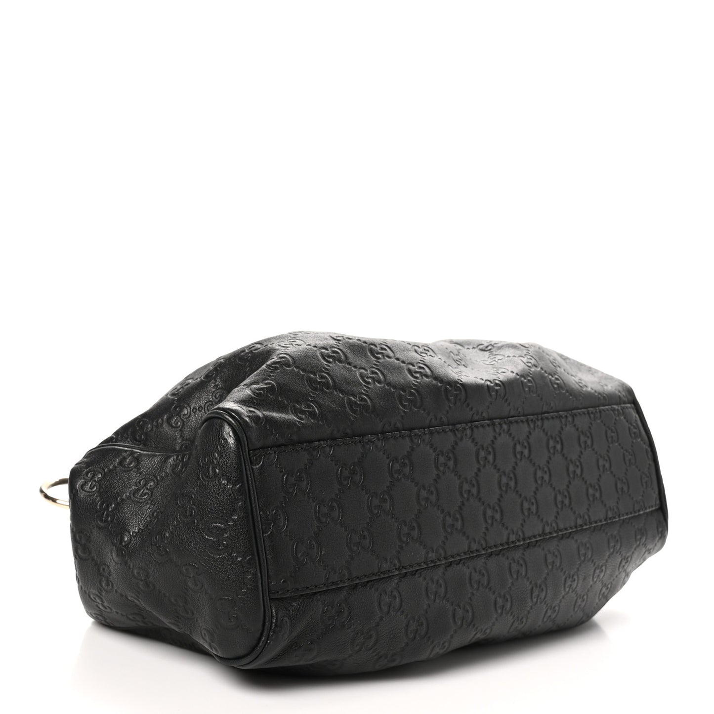 Guccissima Medium Sukey Tote Black