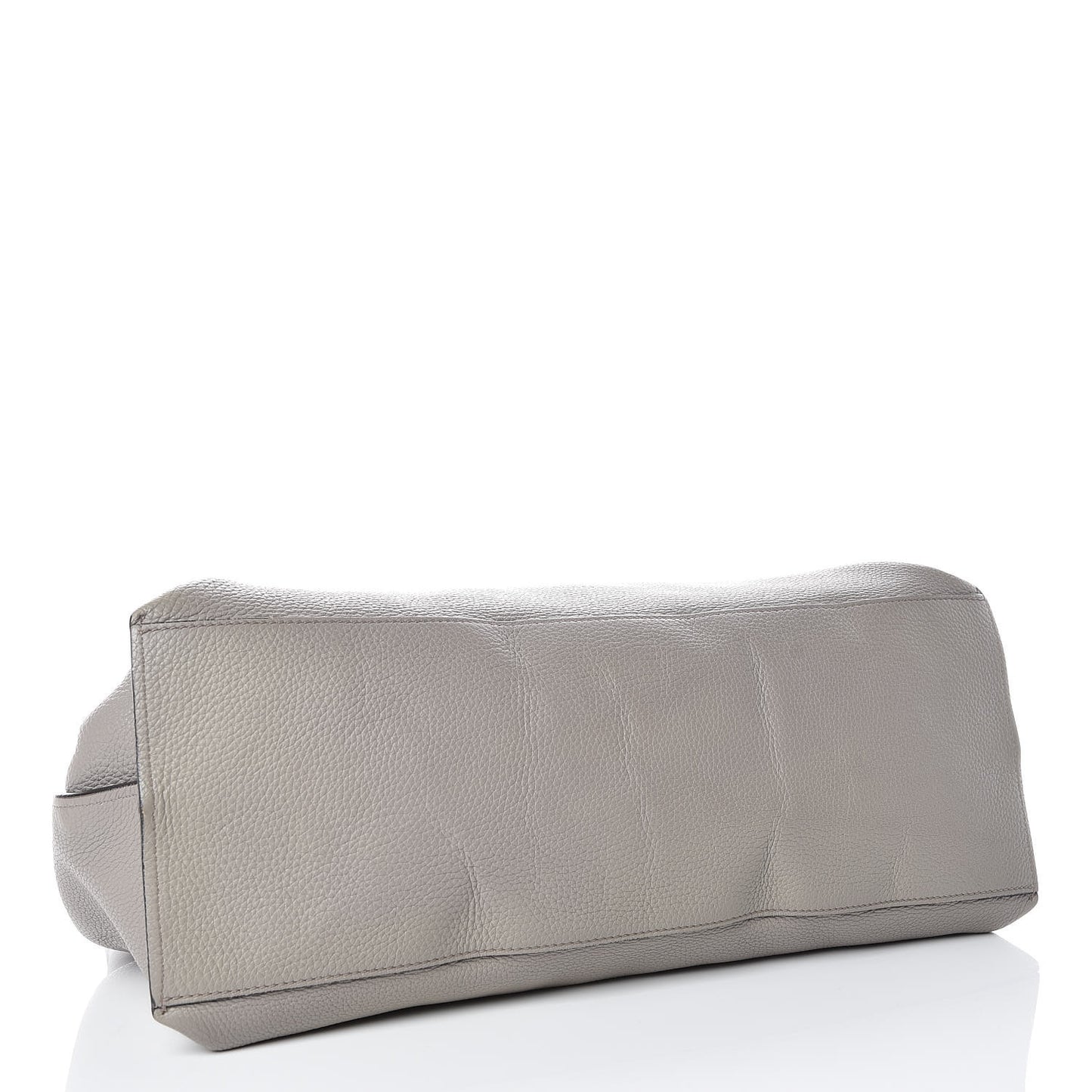 Cellarius Calfskin Large Bamboo Daily Top Handle Bag Storm Grey
