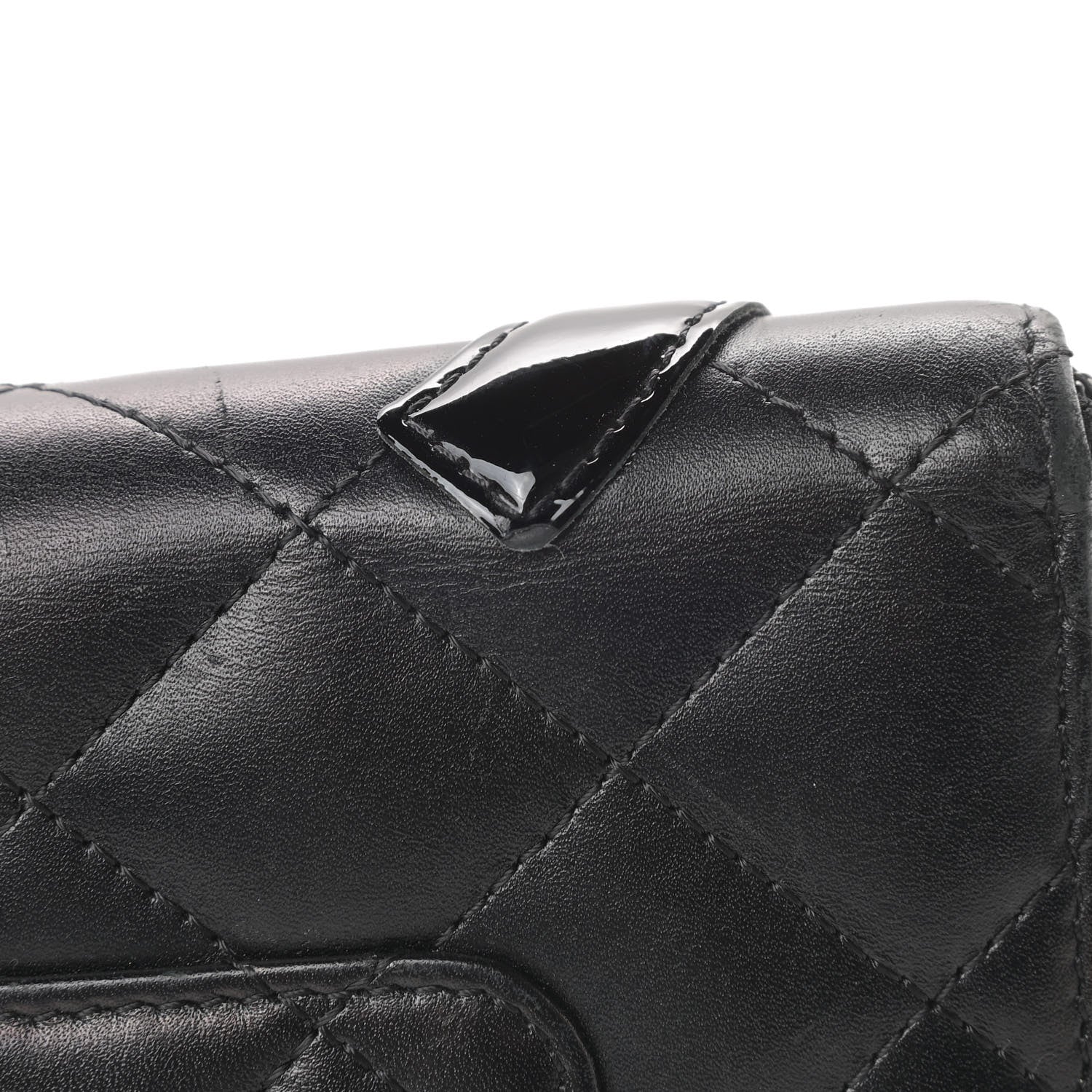 Chanel Calfskin Cambon Zip Around Organizer Wallet Black 13 of 13