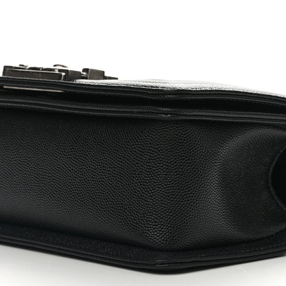 Chanel Caviar Quilted Small Boy Flap Black 9 of 10