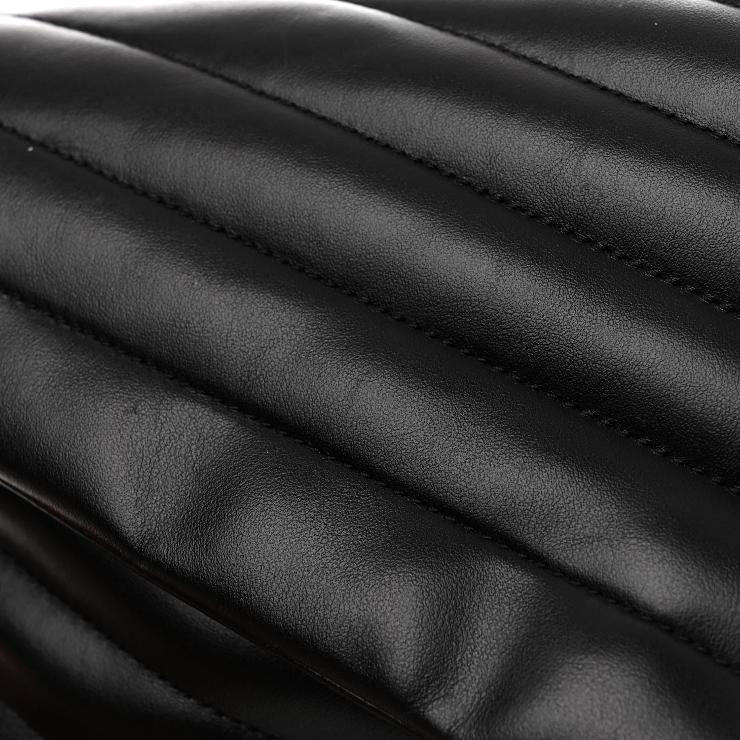 Saint Laurent Calfskin Y Quilted Monogram Large Loulou Chain Satchel Black 13 of 13