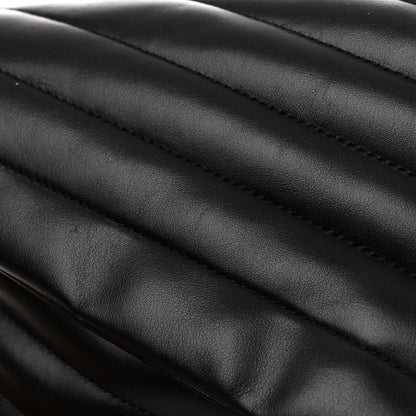 Saint Laurent Calfskin Y Quilted Monogram Large Loulou Chain Satchel Black 13 of 13