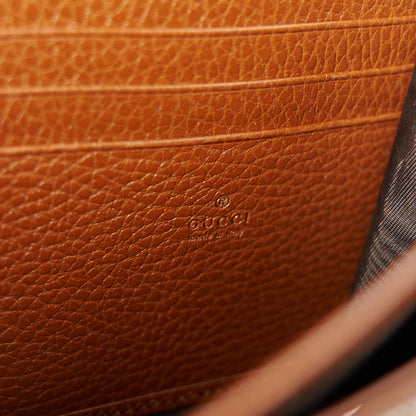 Gucci New Denim GG Monogram Dollar Calfskin Enamel Mini Dionysus Chain Wallet Blue Tea Cuir Epilog Electric Blue 7 of 10