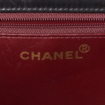 Chanel Lambskin Quilted Small Single Flap Black 7 of 9
