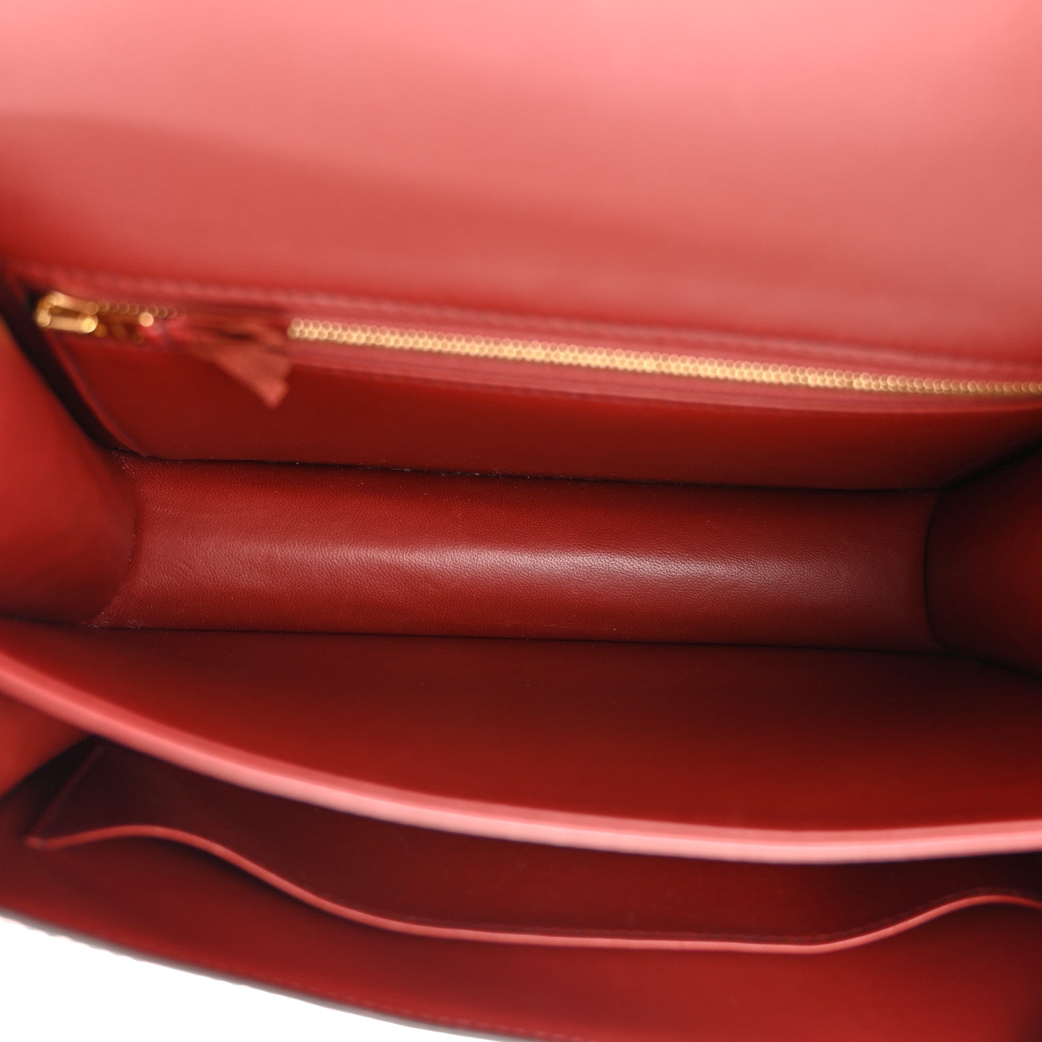 Hermes Shiny Niloticus Crocodile Constance 24 Rouge H 5 of 10