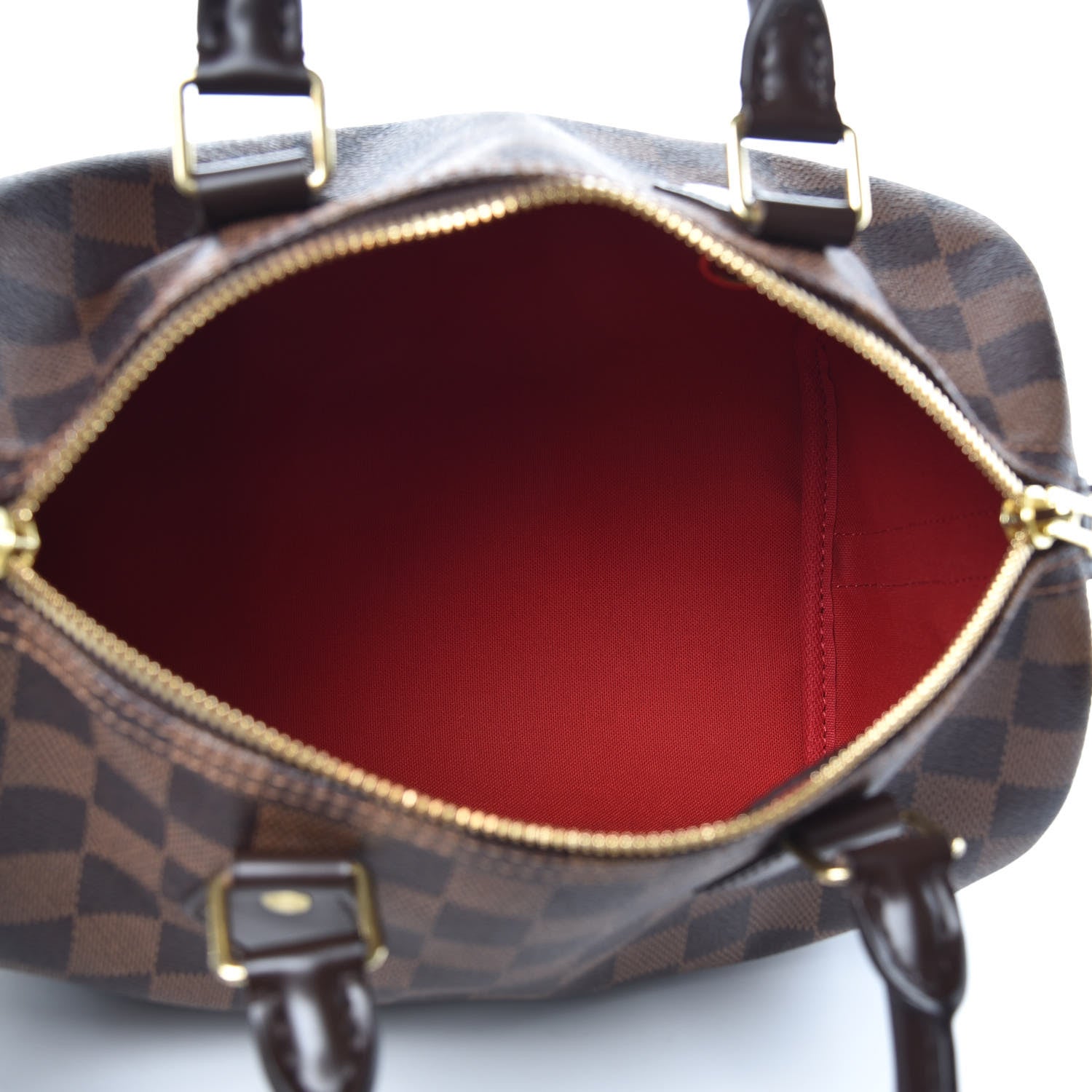 Louis Vuitton Damier Ebene Speedy Bandouliere 25 6 of 10