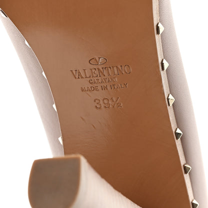 Valentino Garavani Calfskin Soul Rockstud Mary Jane 110mm Pumps 39.5 Poudre 7 of 8