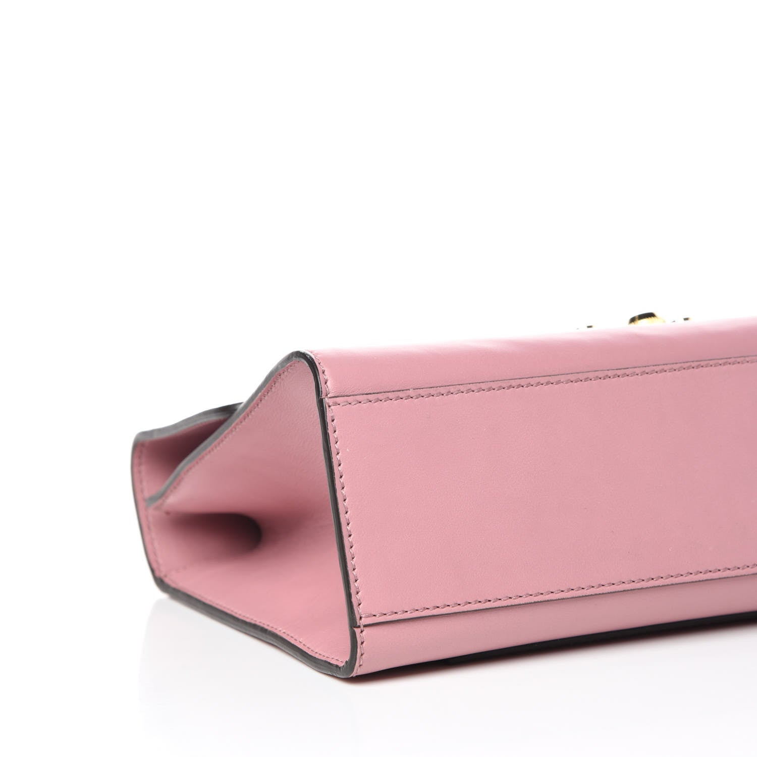 Gucci Moon Calfskin Medium Padlock Shoulder Bag Carmine Rose 8 of 10