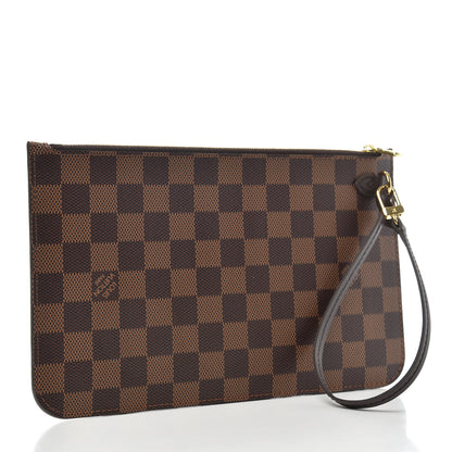 Louis Vuitton Damier Ebene Neverfull MM GM Pochette 3 of 6