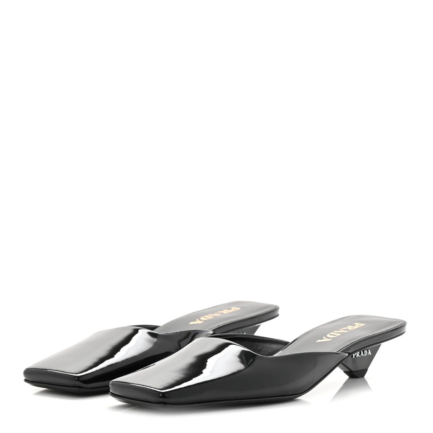 Patent Modellerie Mules 38 Black