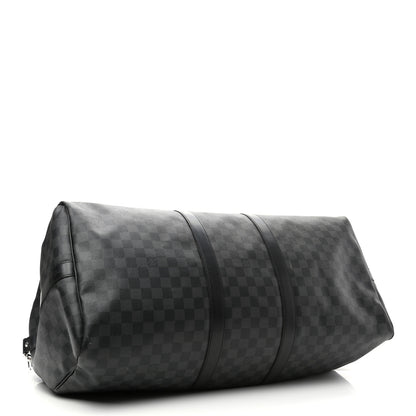 Louis Vuitton Damier Graphite Keepall Bandouliere 55 4 of 14