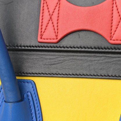 Celine Smooth Calfskin Mini Tri-Color Luggage Sunflower 19 of 21