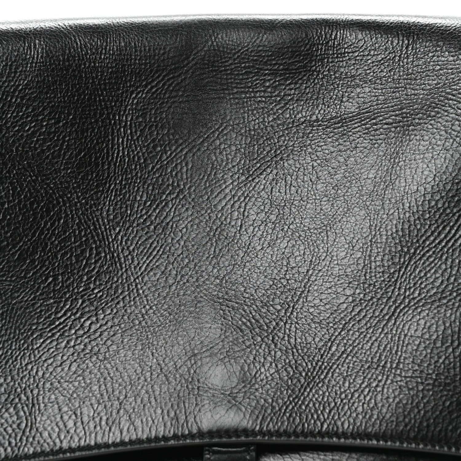 Balenciaga Paper Calfskin Large Crush Sling Bag Black 7 of 9