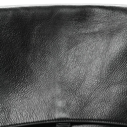 Balenciaga Paper Calfskin Large Crush Sling Bag Black 7 of 9