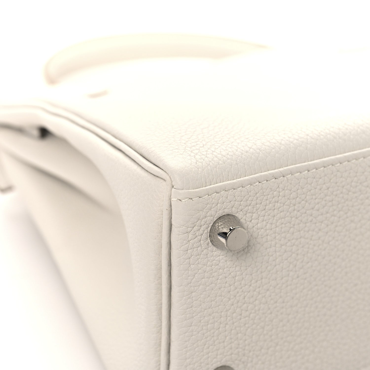 Hermes Togo Kelly Retourne 25 Gris Pale 11 of 15