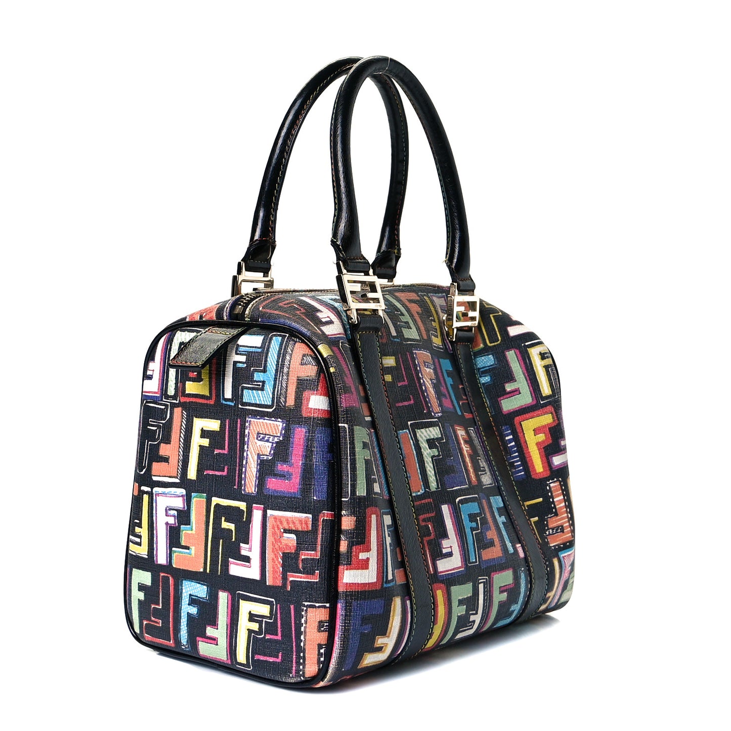 Zucca Spalmati Vitello FF Multicolor Forever Boston Multicolor Black