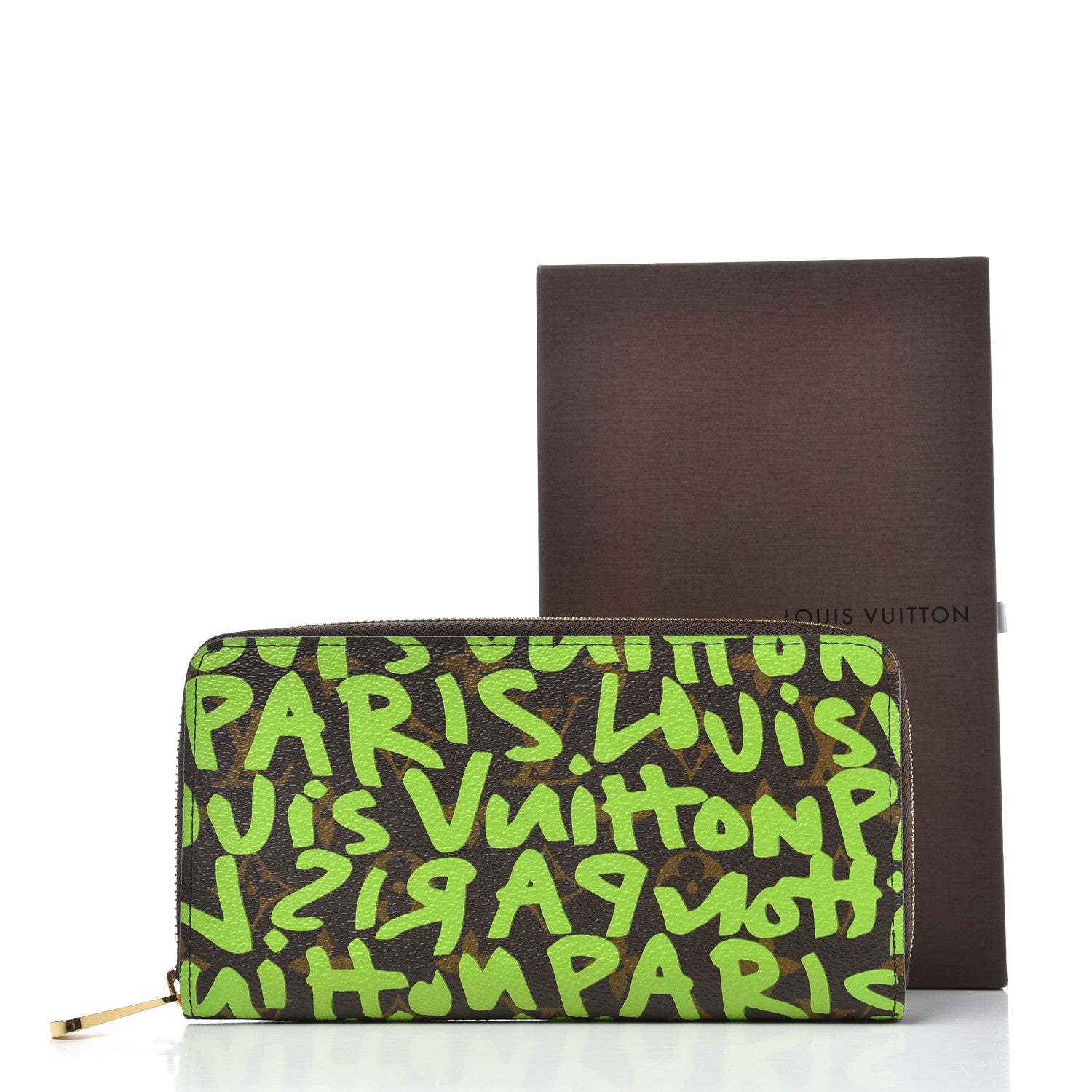 Louis Vuitton Monogram Graffiti Zippy Wallet Green 7 of 7