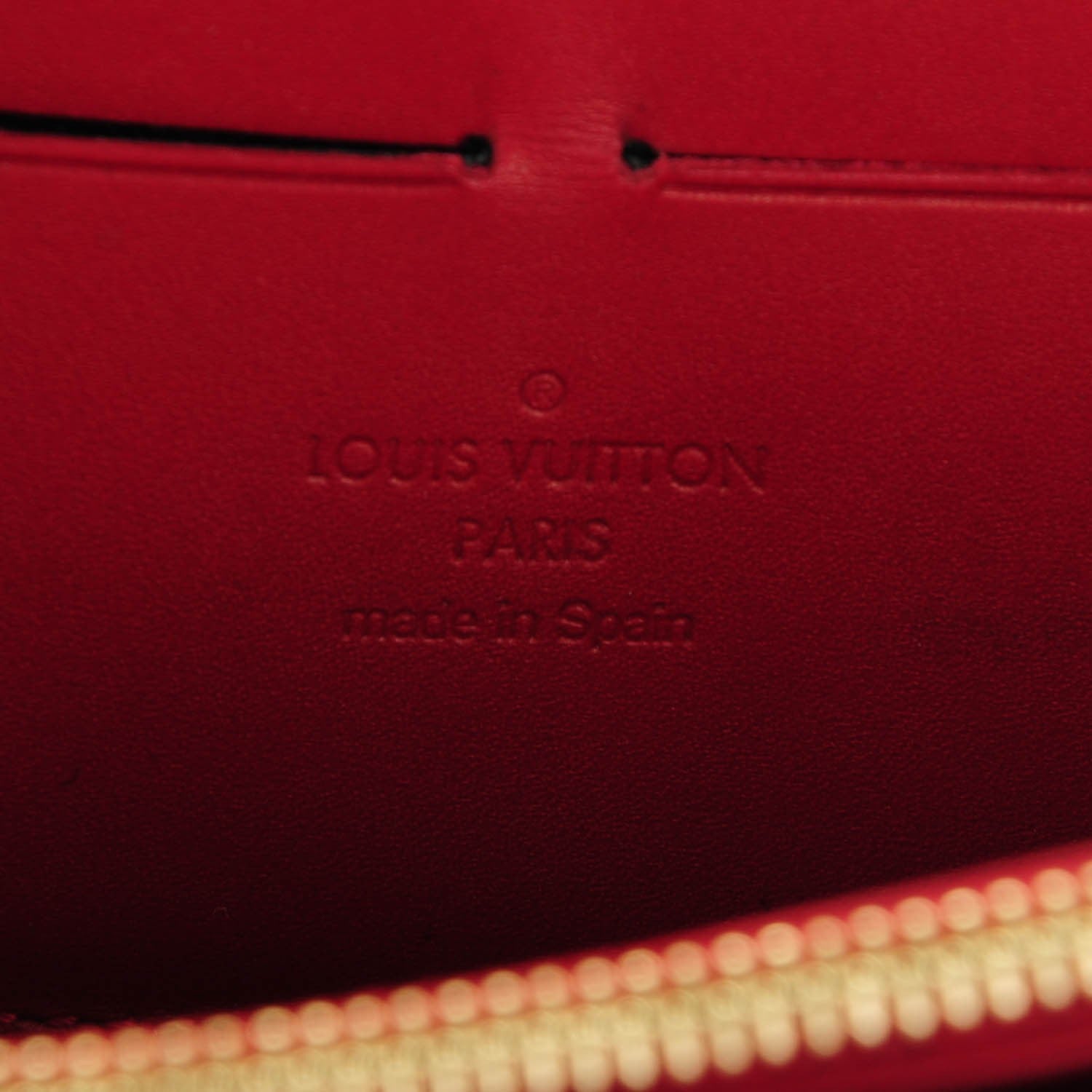 Louis Vuitton Vernis Zippy Wallet Pomme D'Amour 6 of 7
