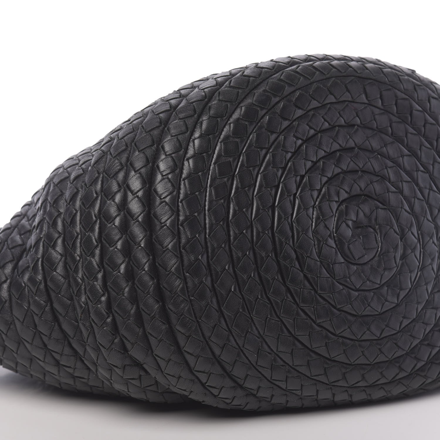 Bottega Veneta Intrecciato Nappa Spiral Shopper Tote Black 12 of 13