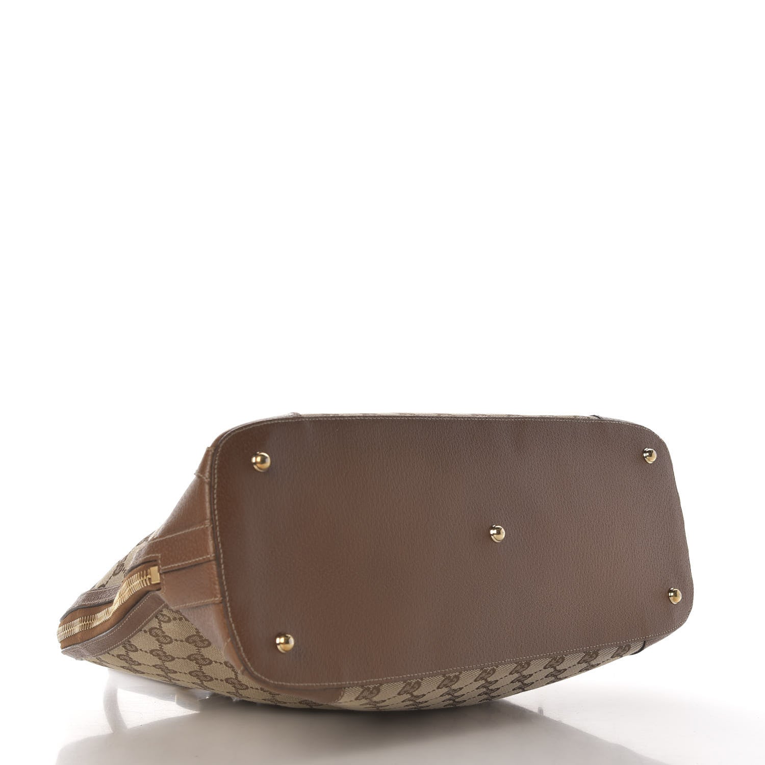Gucci Monogram Top Handle Bag Maple Brown 6 of 18