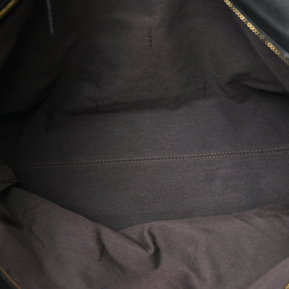 Fendi Zucca Vitello Elite Medium Roll Tote Tobacco Black 5 of 15
