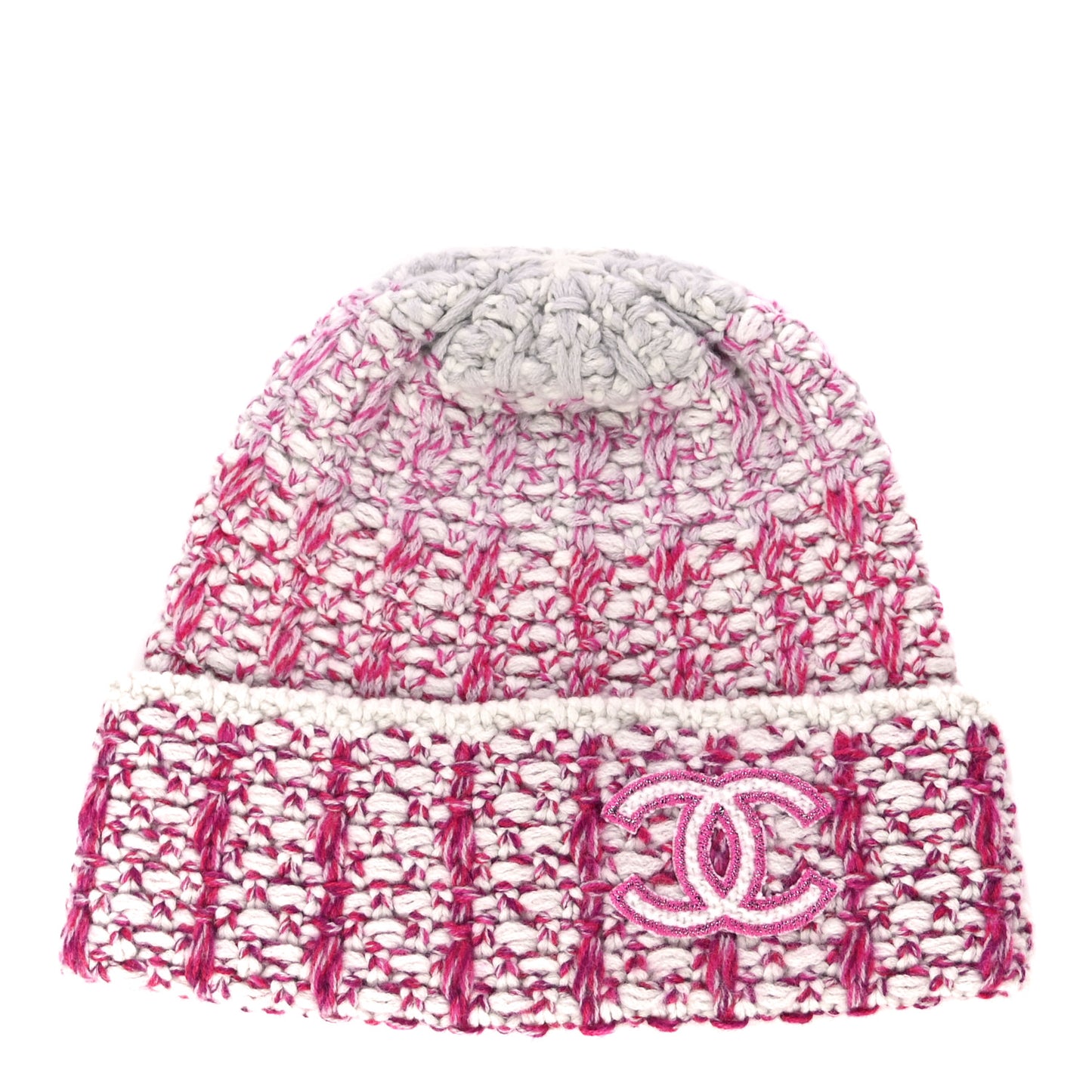 Cashmere CC Beanie Hat Pink Beige