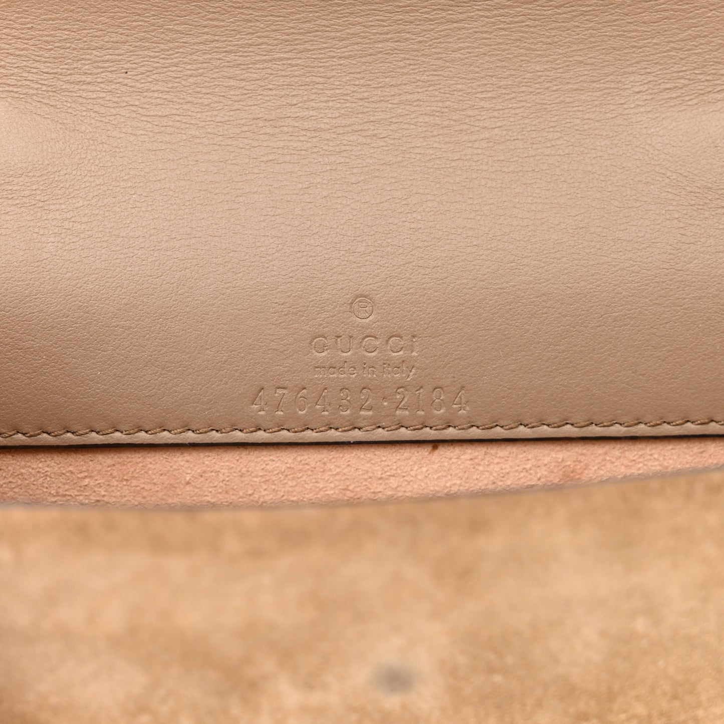 GG Supreme Monogram Super Mini Dionysus Shoulder Bag Taupe