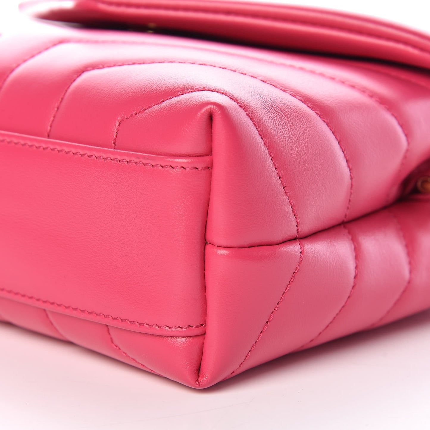 Calfskin Y Quilted Monogram Toy Loulou Crossbody Bag Freesia