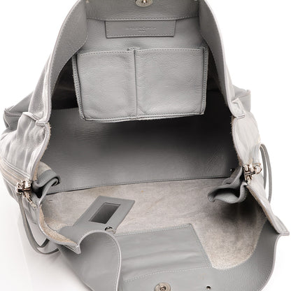 Balenciaga Veau Papier A4 Zip Around Tote Grey 5 of 12