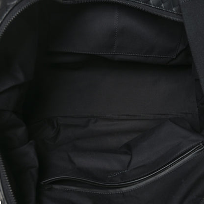 Bottega Veneta Nappa Intrecciato Travel Duffel Bag Black 4 of 9