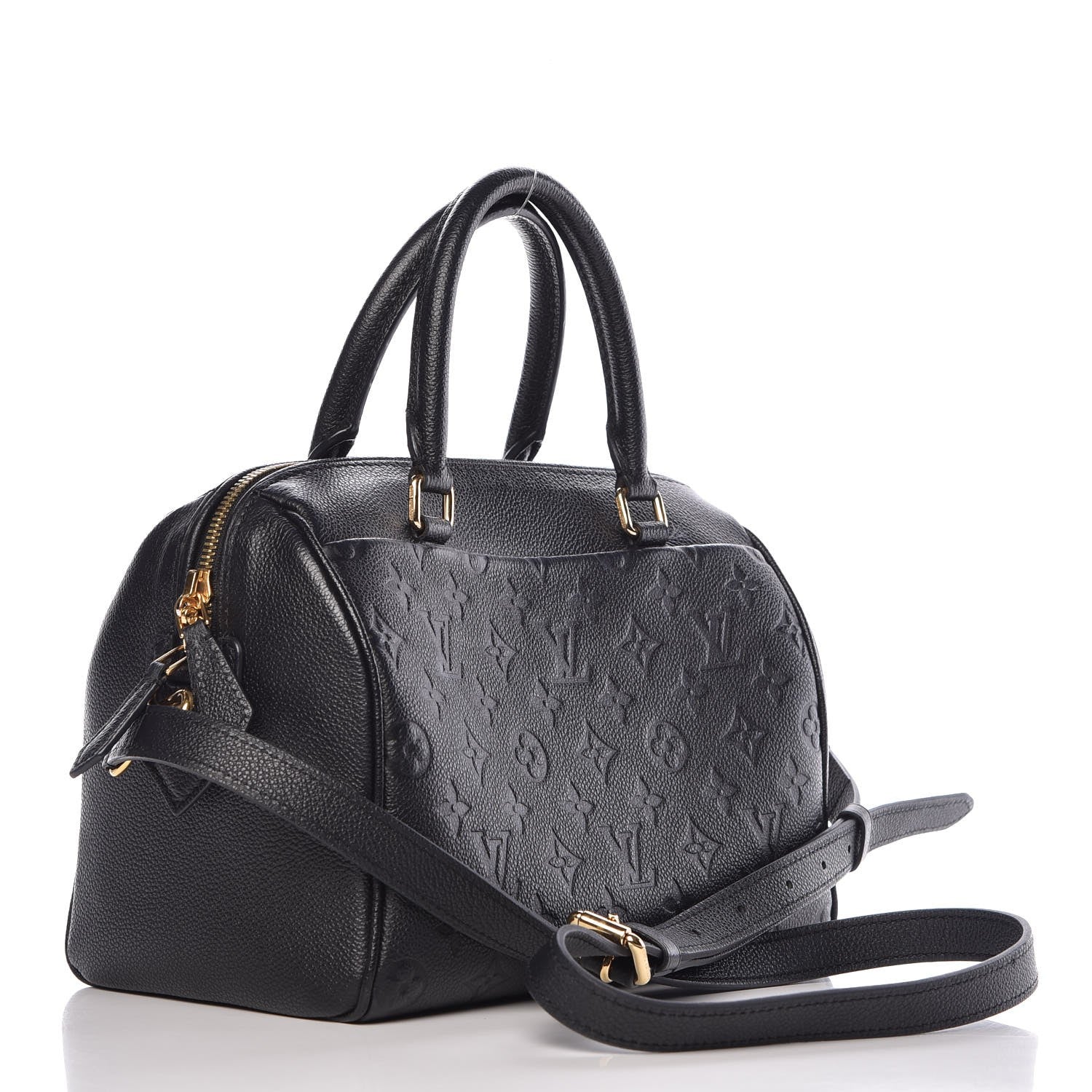 Louis Vuitton Empreinte Speedy Bandouliere 25 NM Black 3 of 21