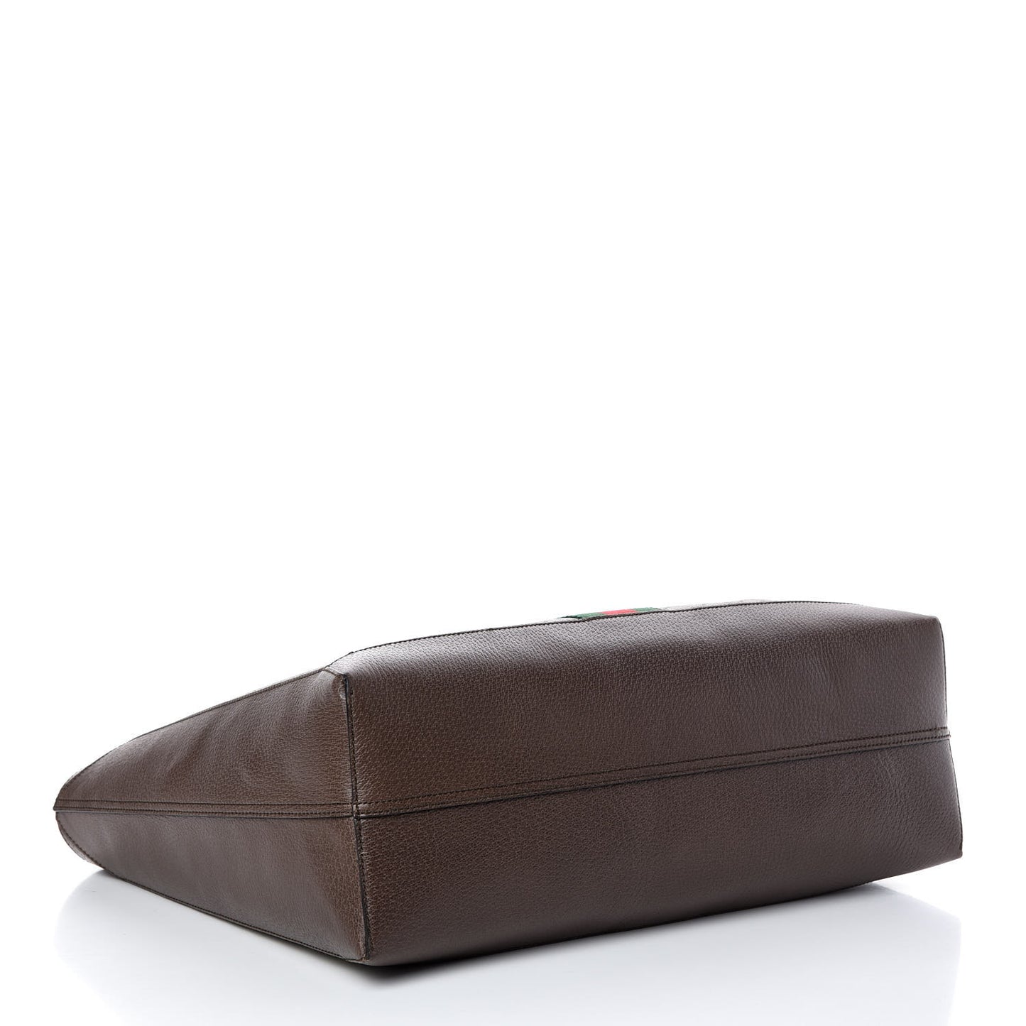 GG Supreme Monogram Web Ophidia Tote Brown