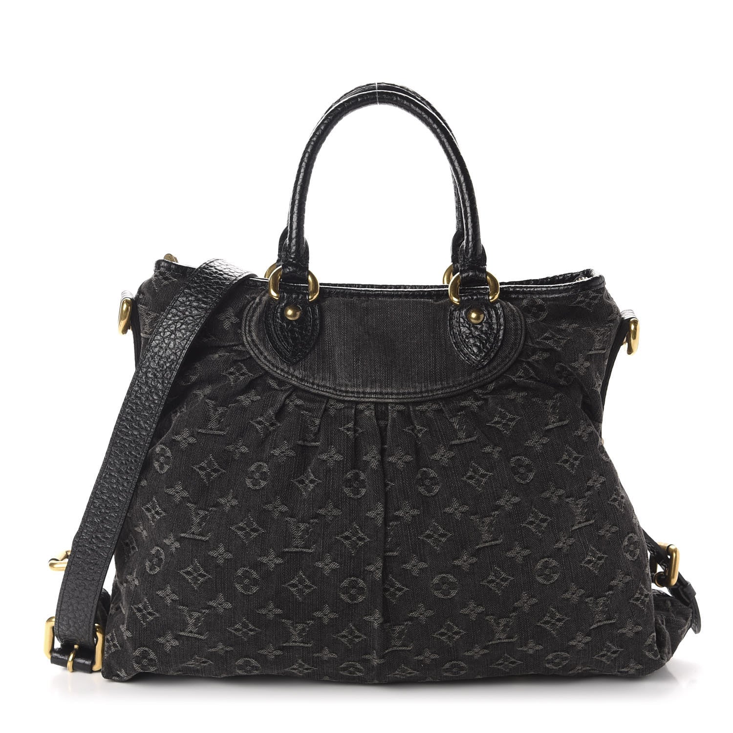 Louis Vuitton Denim Neo Cabby GM Black 1 of 11