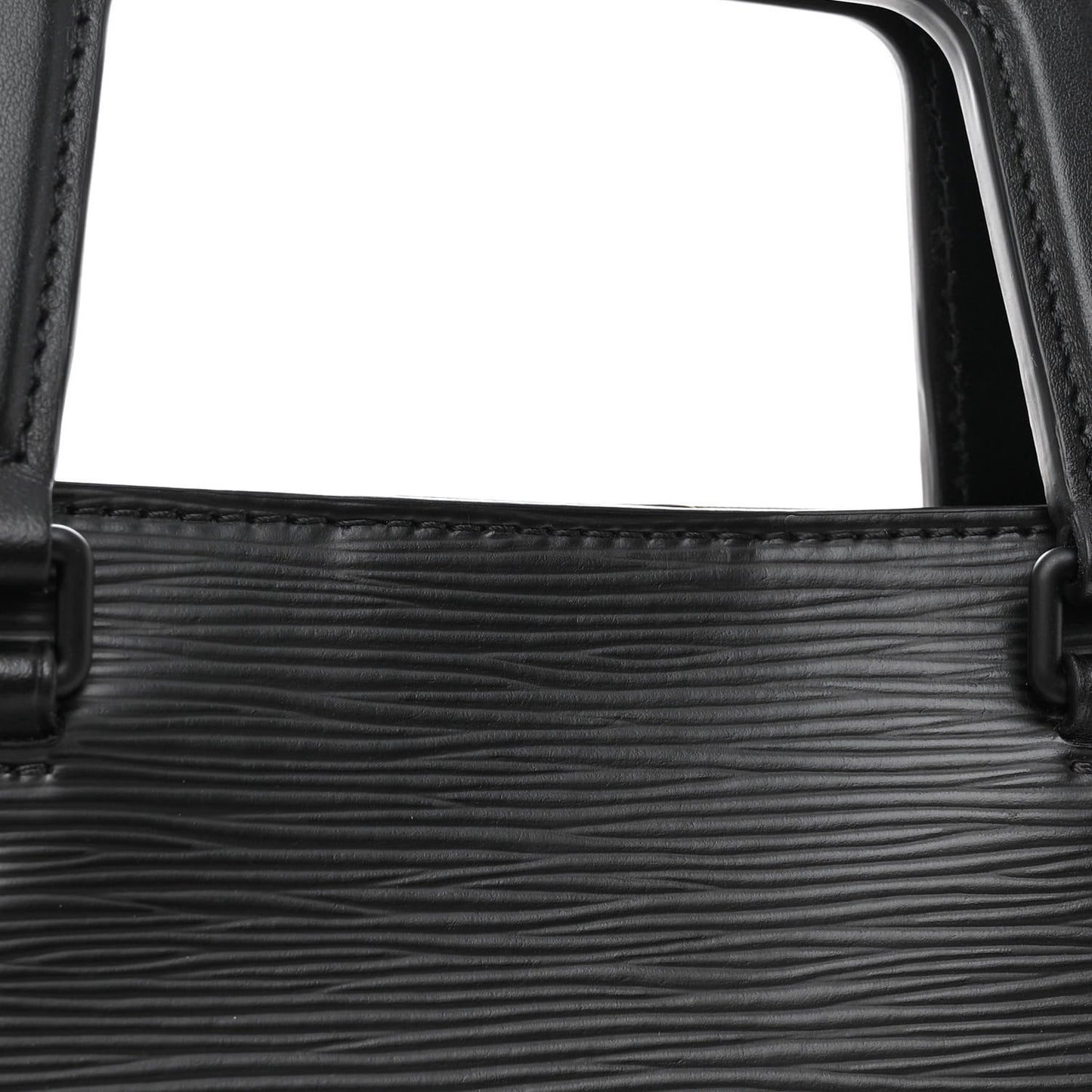 Epi Sac Plat Fold Bag Black