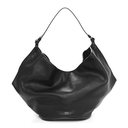 Khaite Calfskin Medium Lotus Tote Black 1 of 8