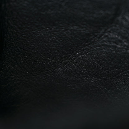 Mansur Gavriel Shearling Mini Bucket Bag Black 10 of 10