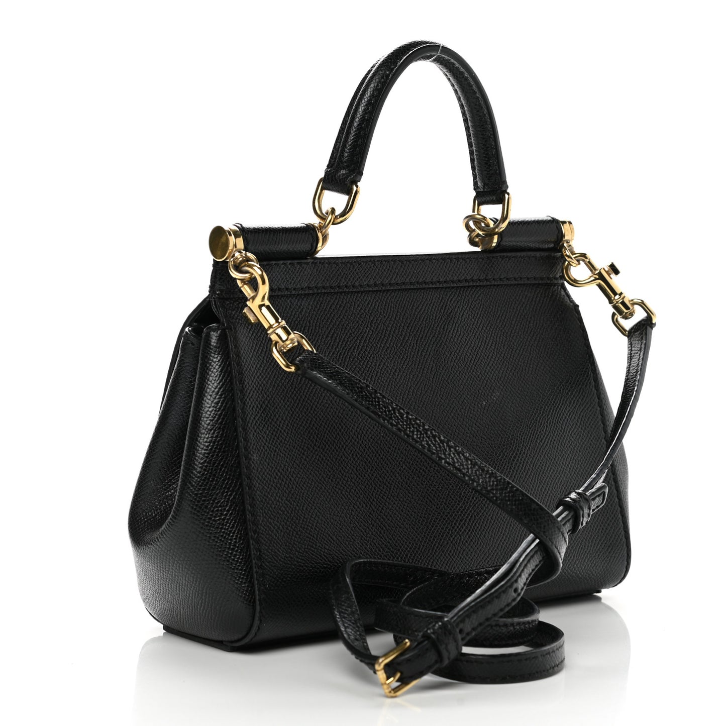 Dauphine Small Miss Sicily Satchel Black