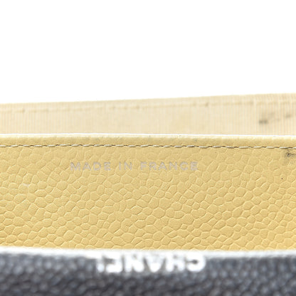 Chanel Caviar Quilted Flap Card Holder Black 7 of 15