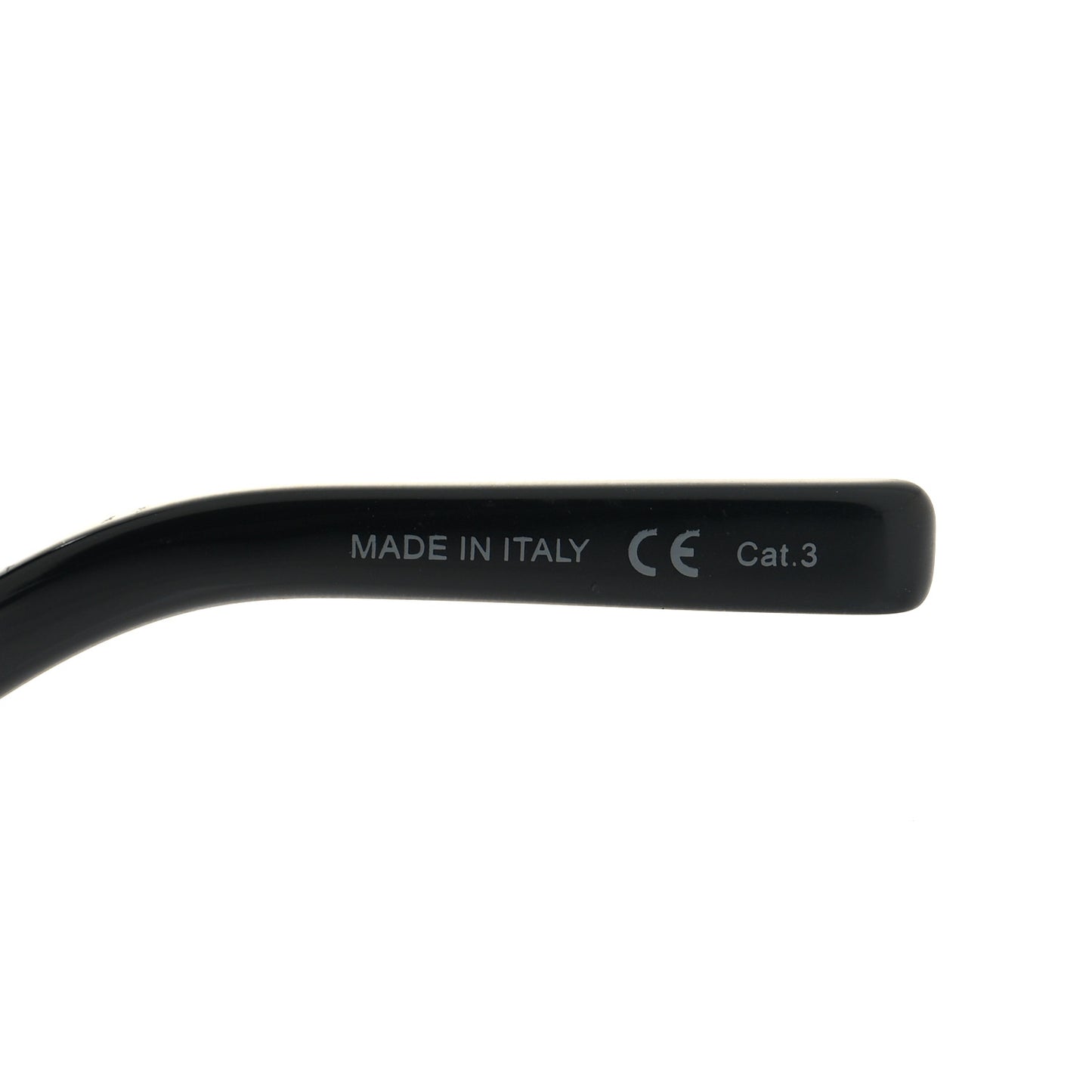 Acetate Cat Eye Sunglasses SL277 Black