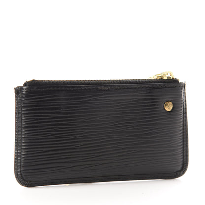 Louis Vuitton Epi Key Pouch Black 3 of 7