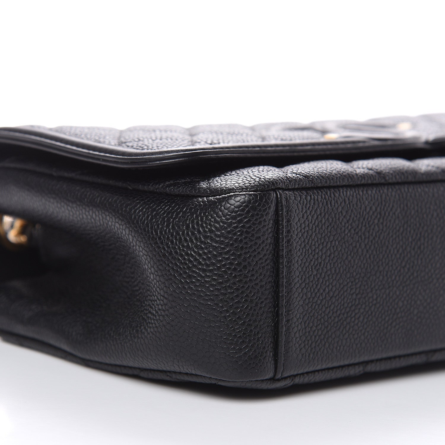 Chanel Caviar Quilted Medium CC Filigree Flap Black 8 of 11