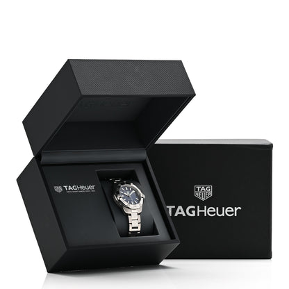 Tag Heuer Stainless Steel 34mm Aquaracer Lady Professional 200 Solargraph Quartz Watch Blue WBP1311 5 of 5