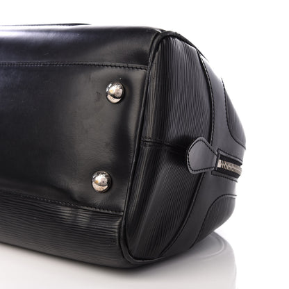 Louis Vuitton Epi Bowling Montaigne GM Black 8 of 9