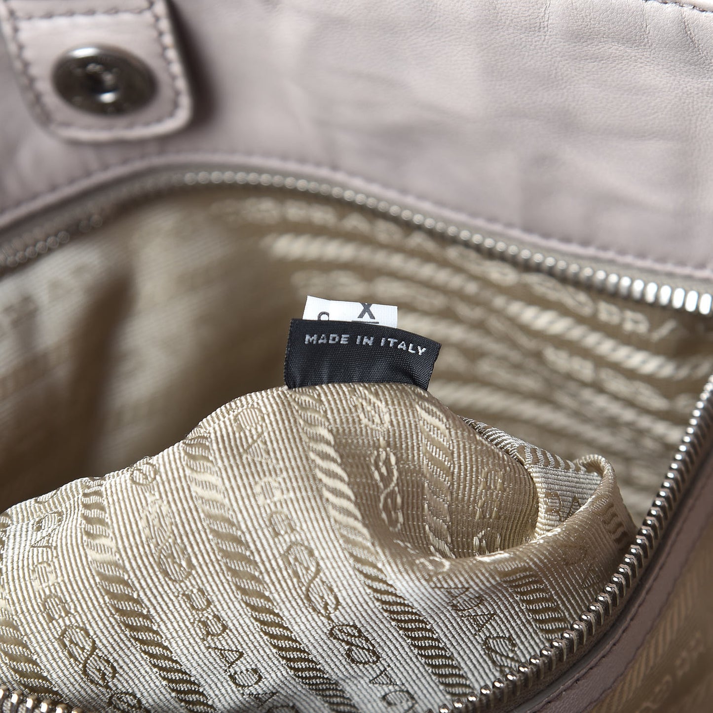 Nappa Antique Tote Pomice